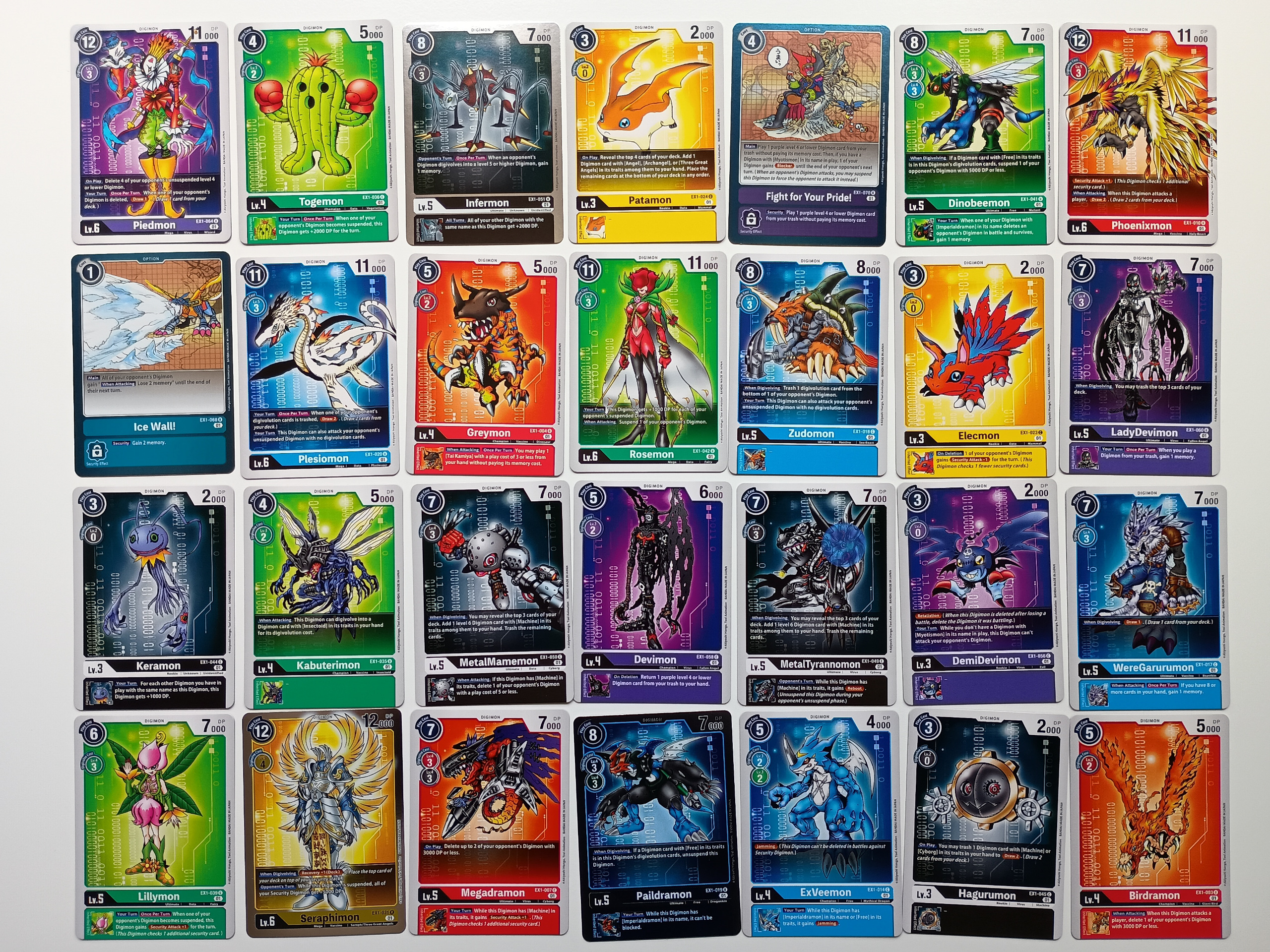 54 عدد کارت بازی دیجیمون Digimon دیجی مون