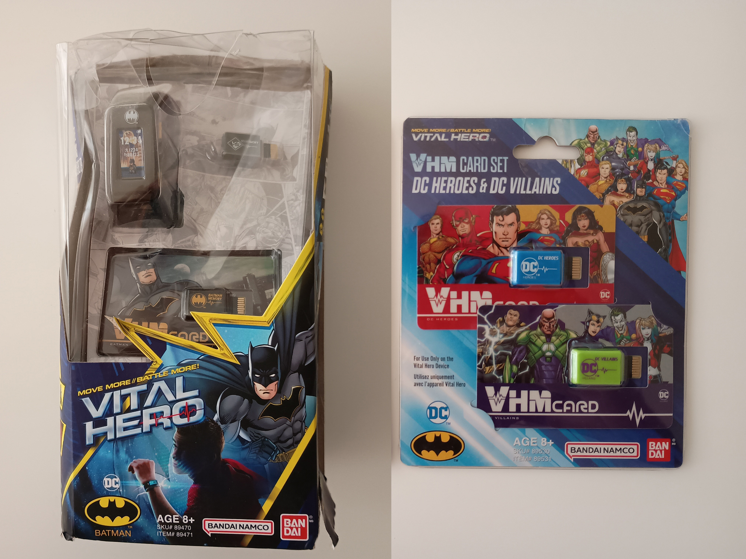 مچبند Batman بتمن با ست دیم-کارت DC