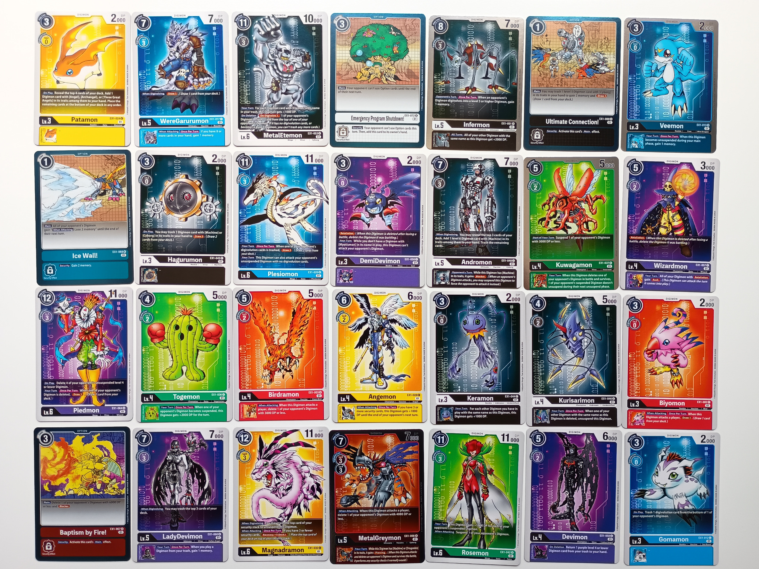 62 عدد کارت بازی دیجیمون Digimon دیجی مون