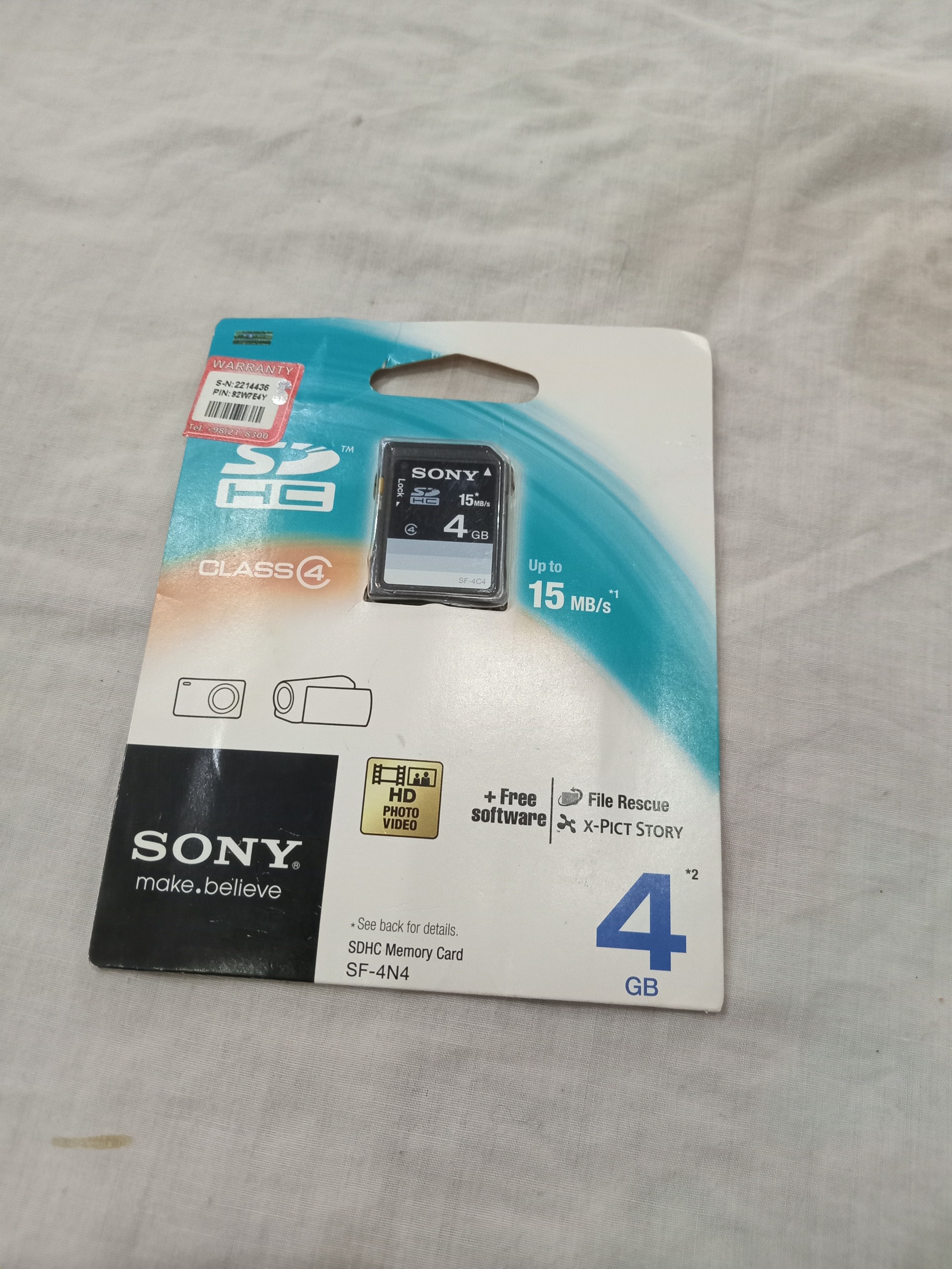 مموری کارت حافضه دوربین سونی