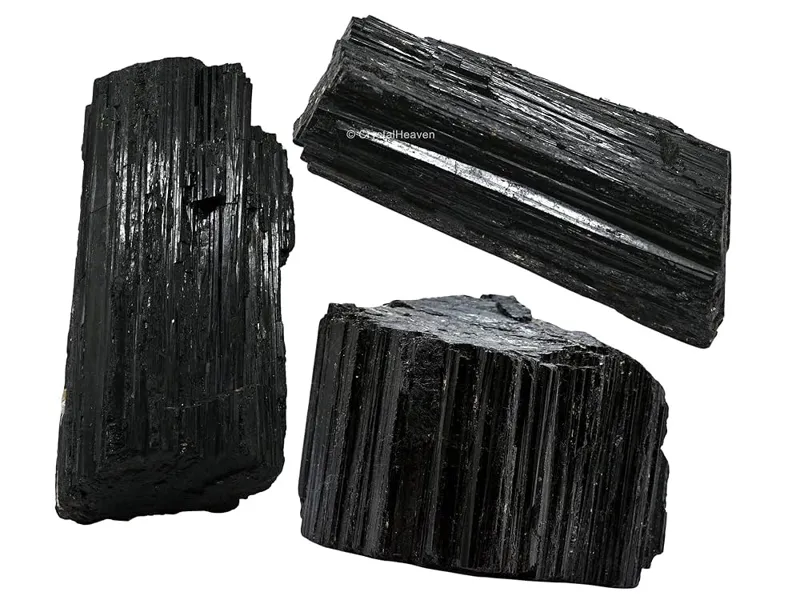 تورمالین 2 کیلو رنگ مشکی راف افغان در سایز مختلف