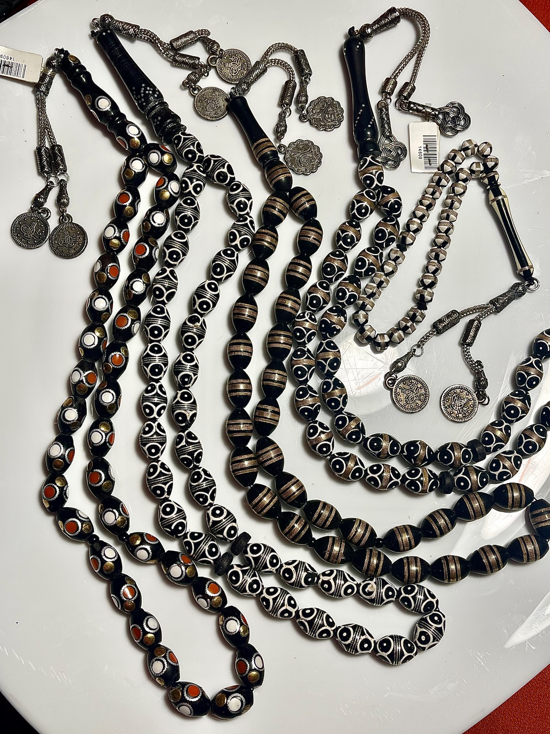 حراج 5 عدد تسبیح یسر کلکسیونی با اصالت تضمینی