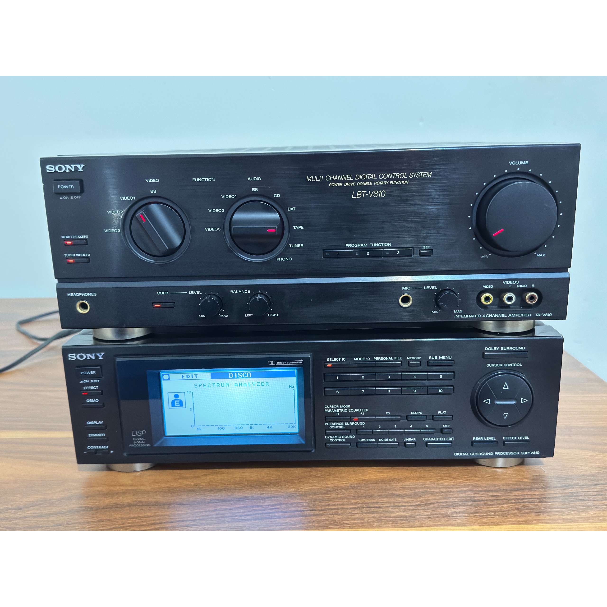 امپلی فایر و اکولایزر sony lbt810