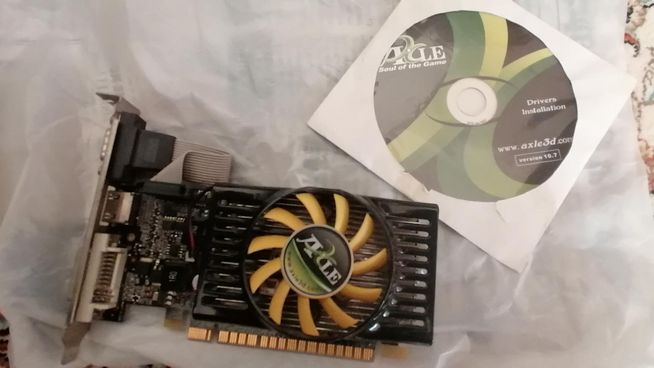 کارت گرافیک 1 گیگ