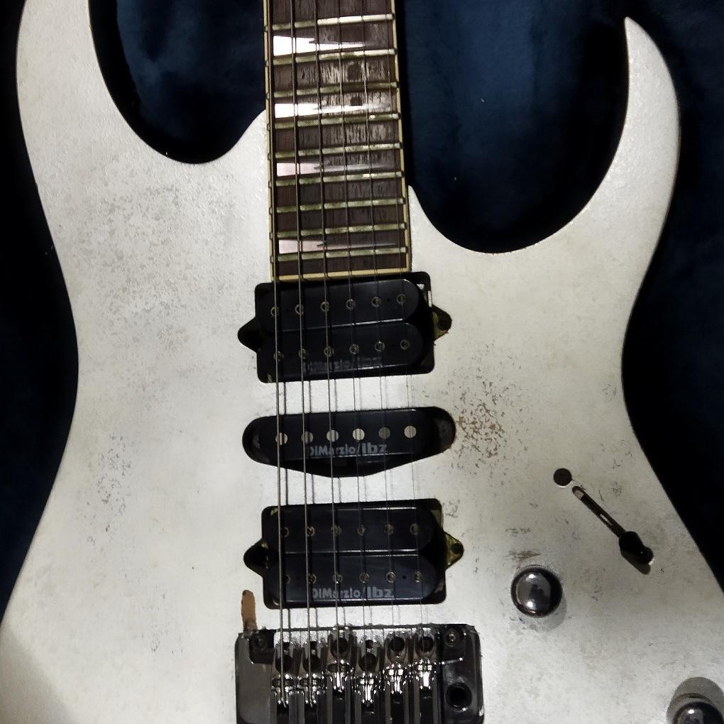 گیتار الکتریک ibanez rg2570مولتی افکت pod hd500