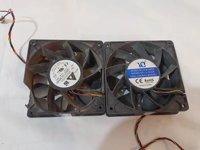 دو عدد جت فن ماینر 12در12 پرتاب باد بالا "پک3"