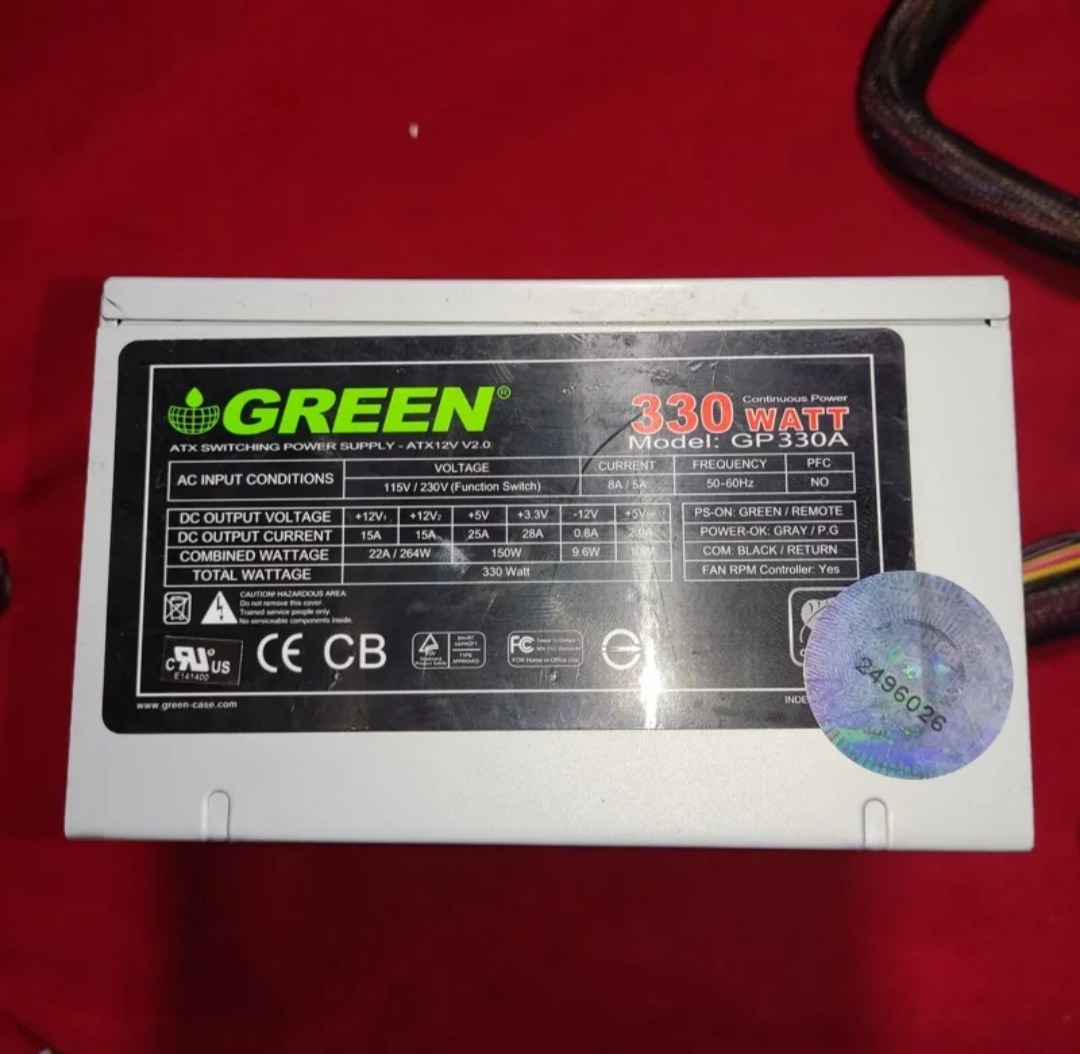 پاور گرین 330وات gp330a