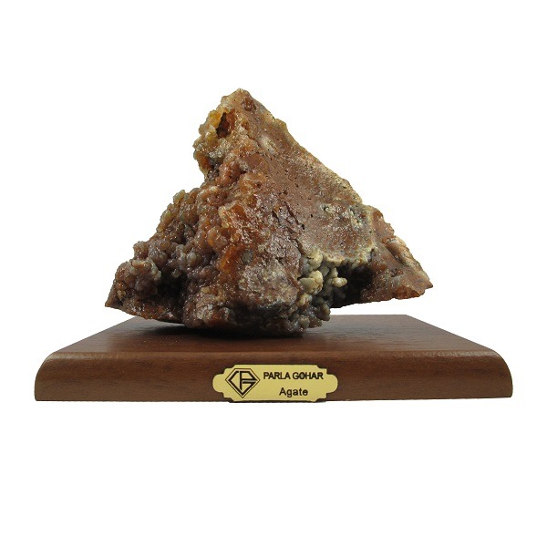 سنگ راف عقیق پارلا گوهرکد6357