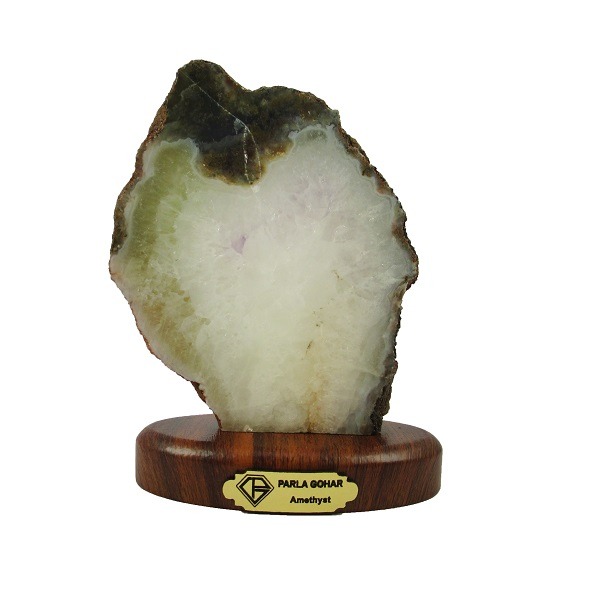 سنگ راف آمیتیست پارلا گوهر کد 6358