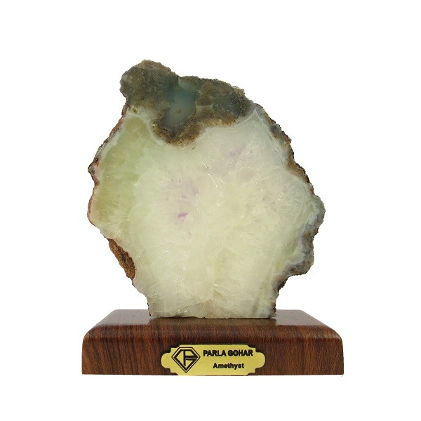 سنگ راف آمیتیست پارلا گوهر کد6362