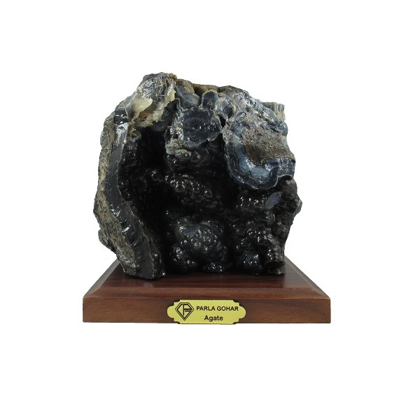 سنگ راف عقیق پارلا گوهر کد 6515