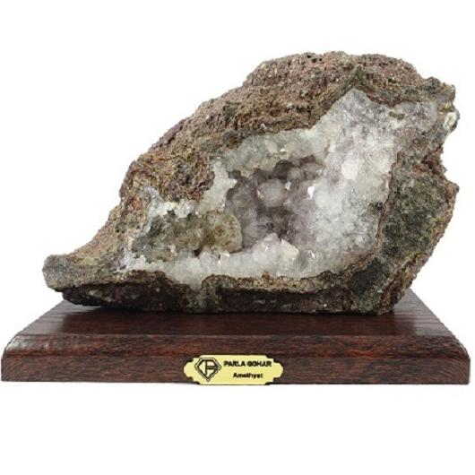 سنگ راف آمیتیست پارلا گوهر کد 6424