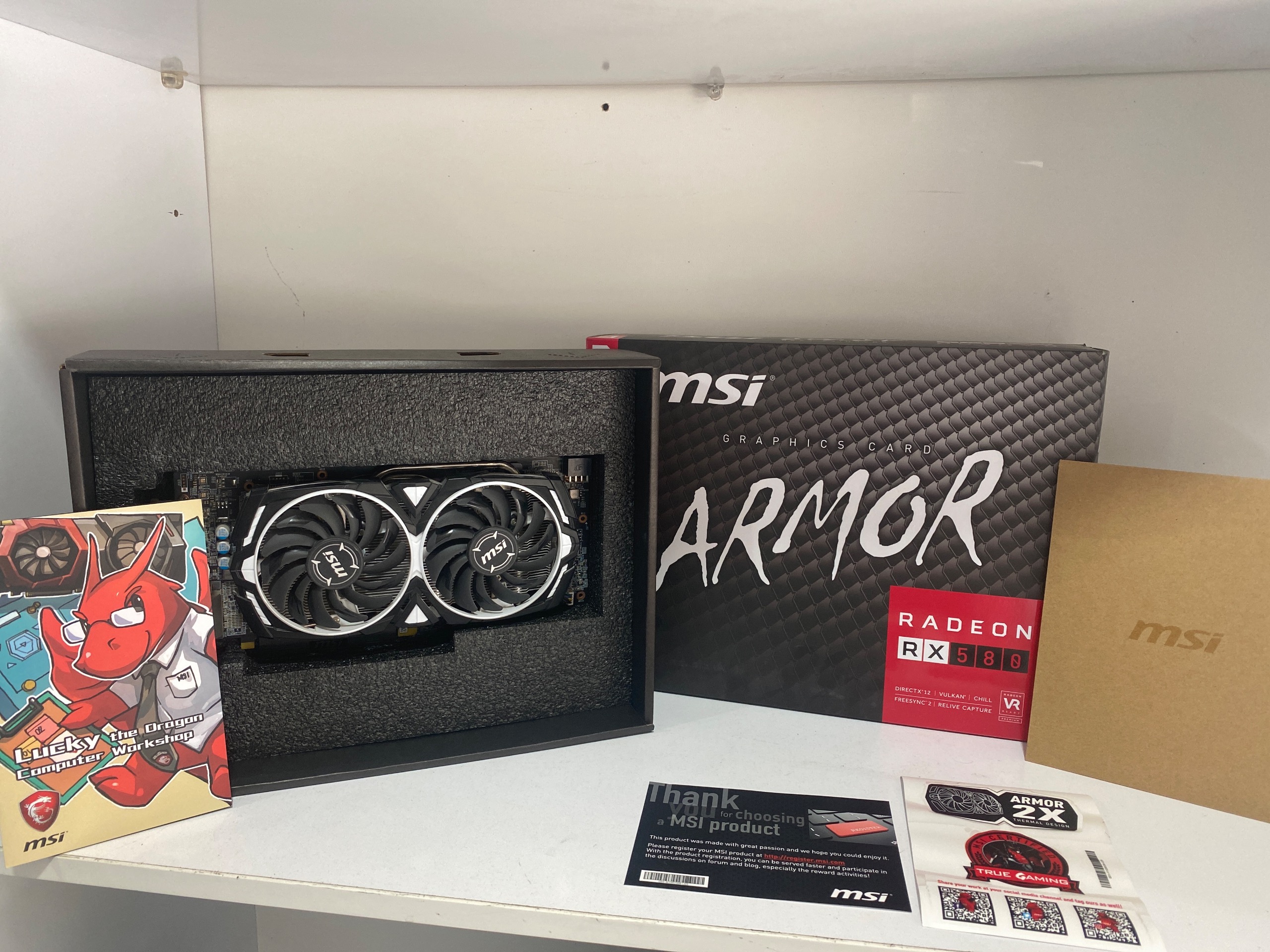 کارت گرافیک MSI armor RX 580 8G