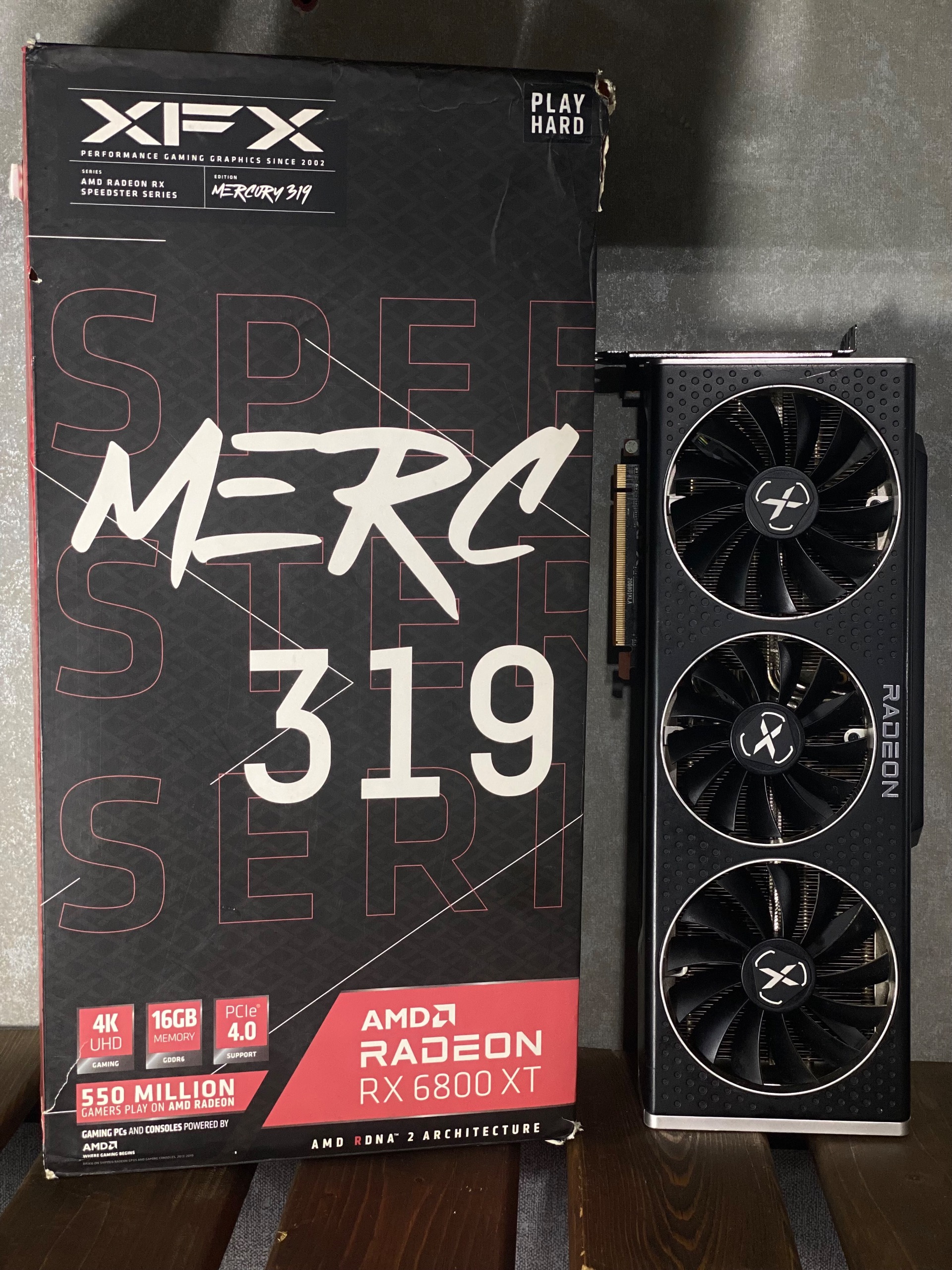 کارت گرافیک XFX MERC 319 RX 6800Xt 16G
