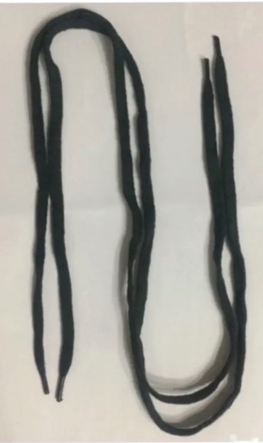 2جفت بند کفش 70 سانتی مشکی (پهنای نیم سانت)