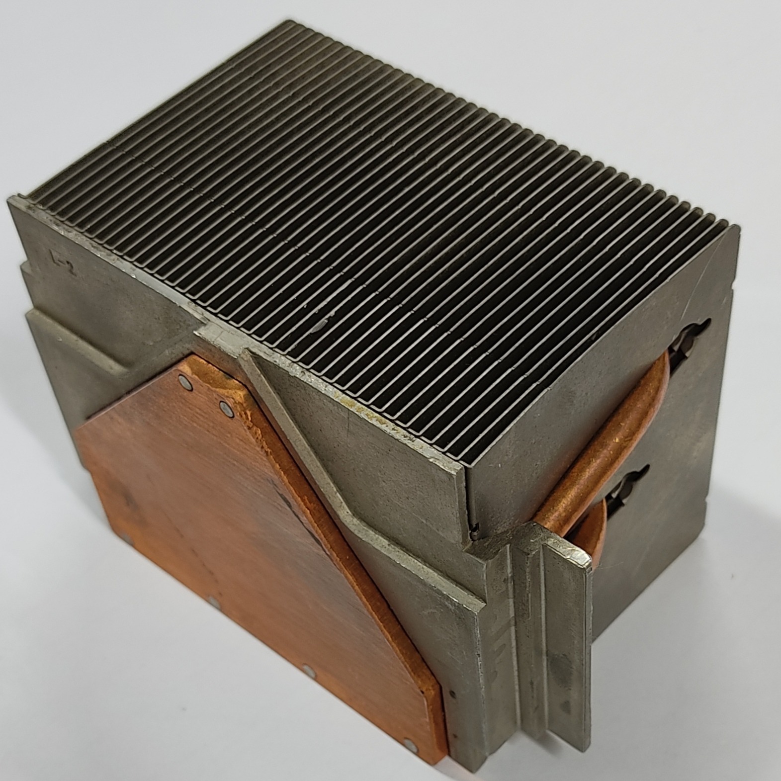 هیت سینک دو لوله کف مسی