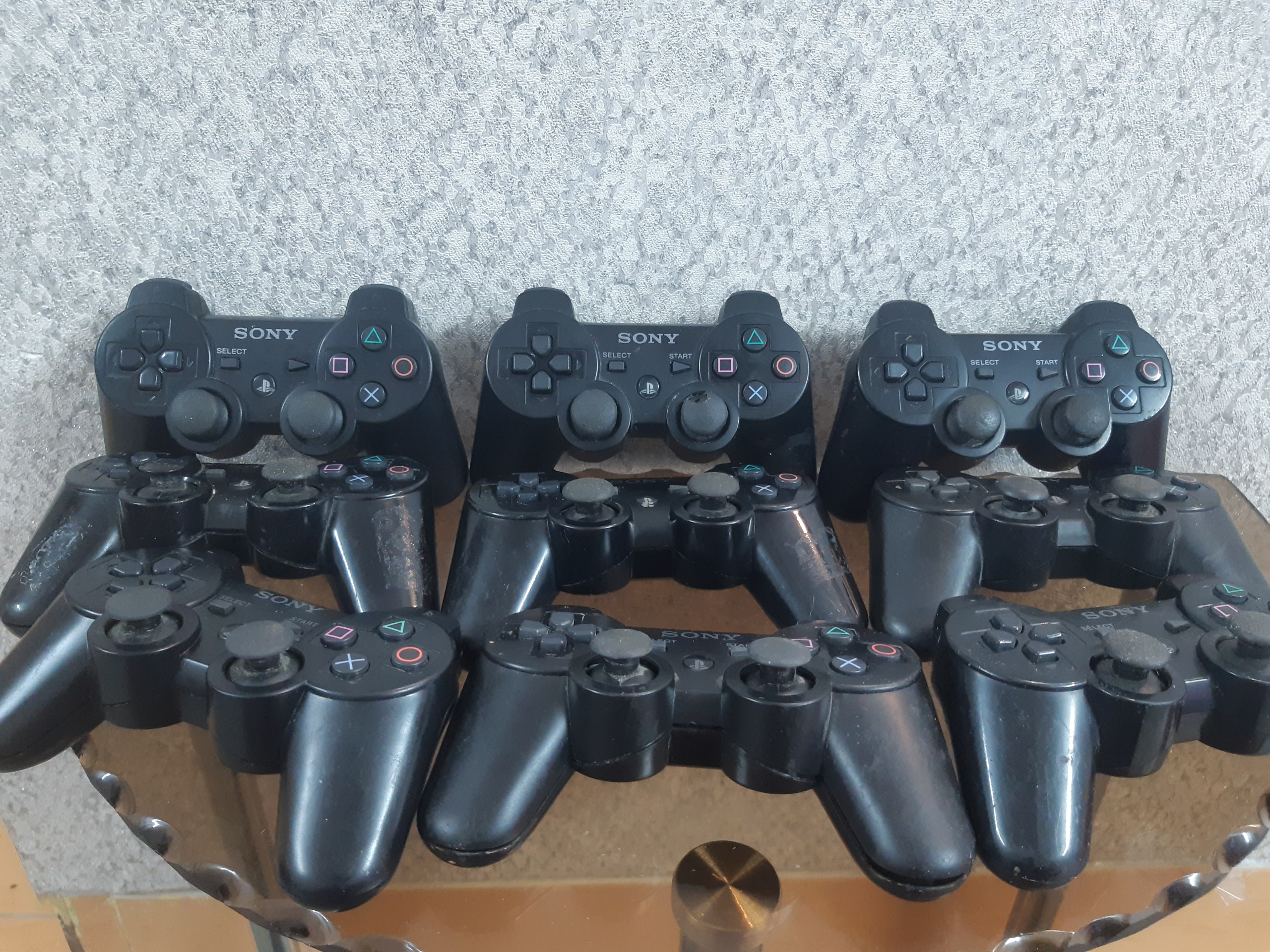 9 عدد دسته ps3 ( توضیحات دارد )