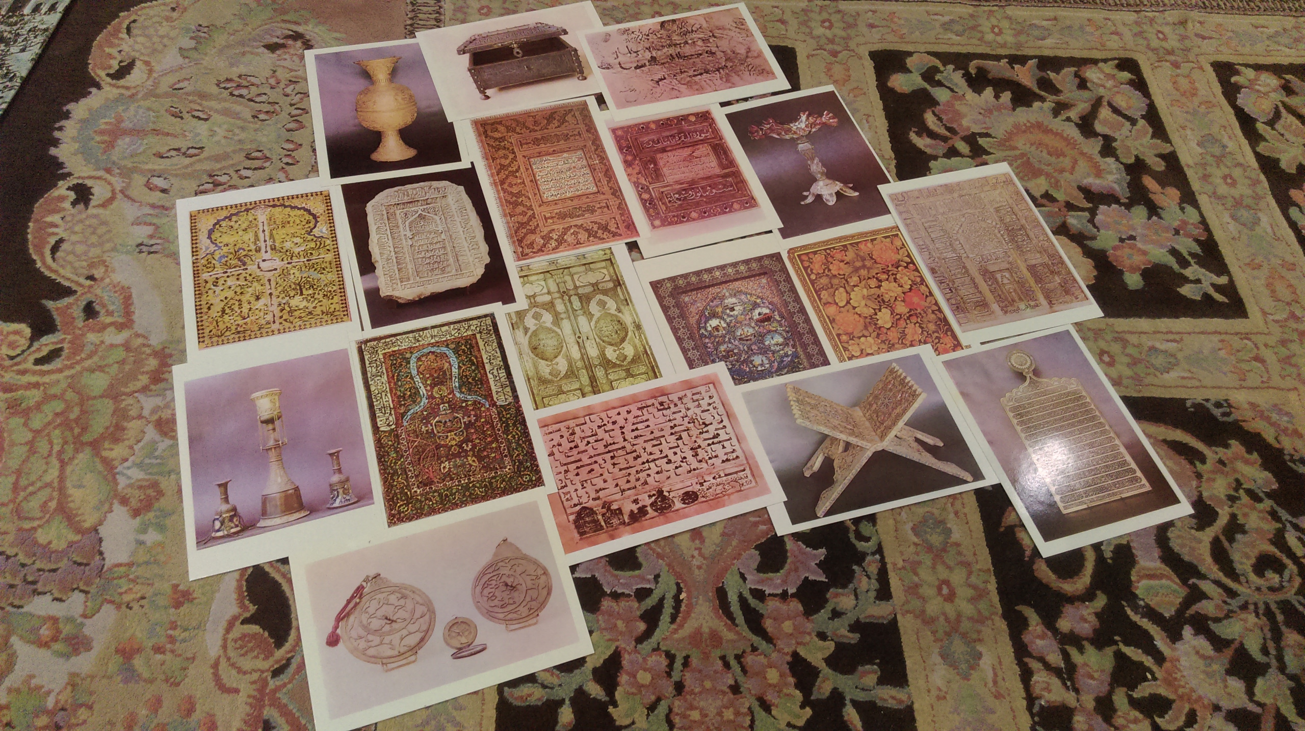 مجموعه کارت پستال های قدیمی آستان قدس با کاور