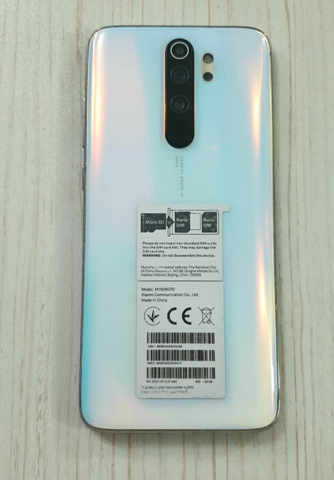Xiaomi  Note  8  Pro  128/6