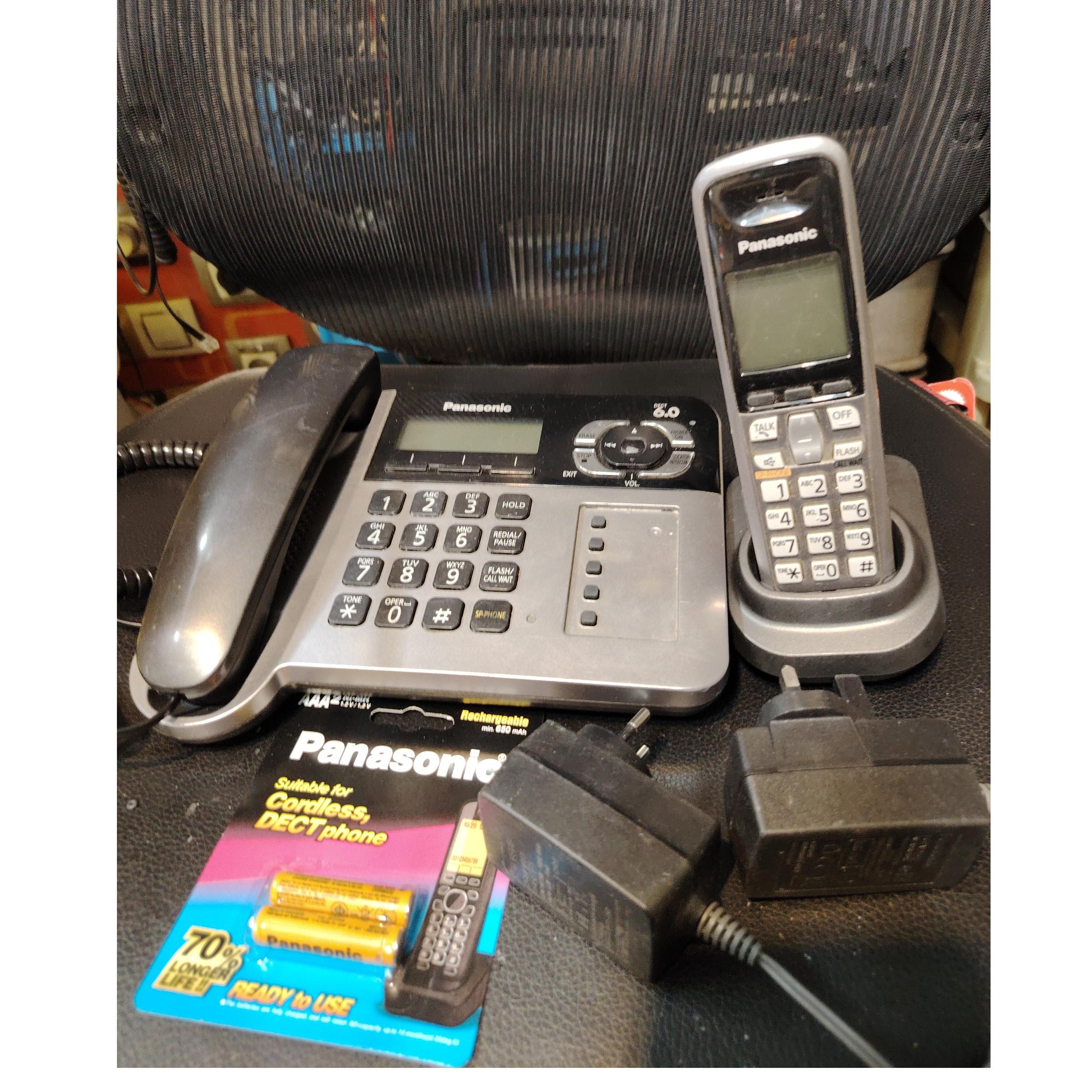 تلفن بیسیم دوگوشی پاناسونیک