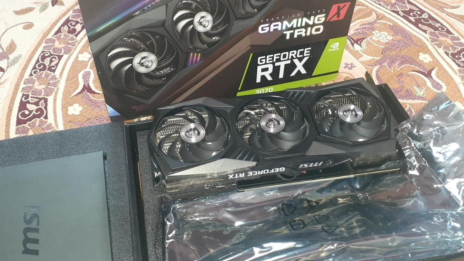 کارت کرافیکMSi RTX 3070 GAMING X
