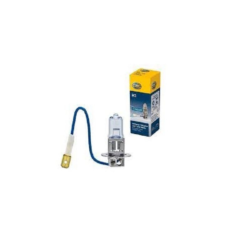 لامپ H3 هلا آلمان Hella سیم دار استاندارد 12V/55W