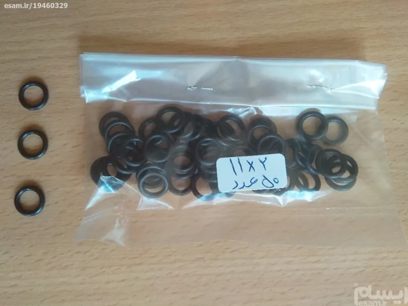 50 عدد اورینگ 11mm2mmکولر خودرو
