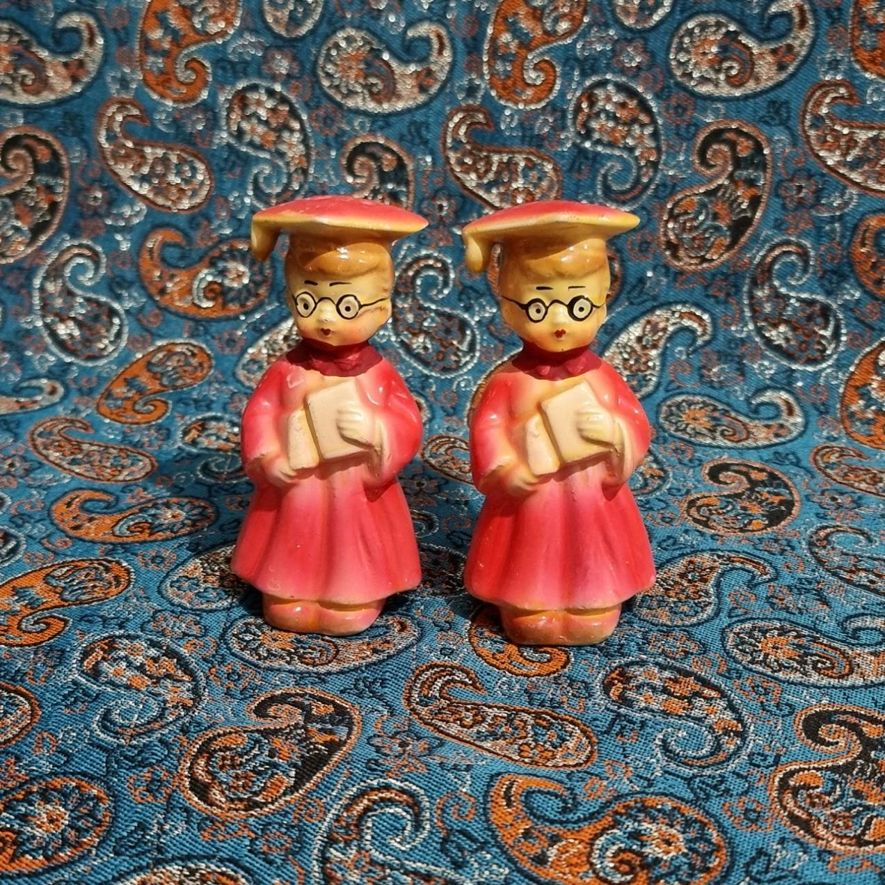 جفت نمکدان آدمکی قدیمی ( توضیحات )