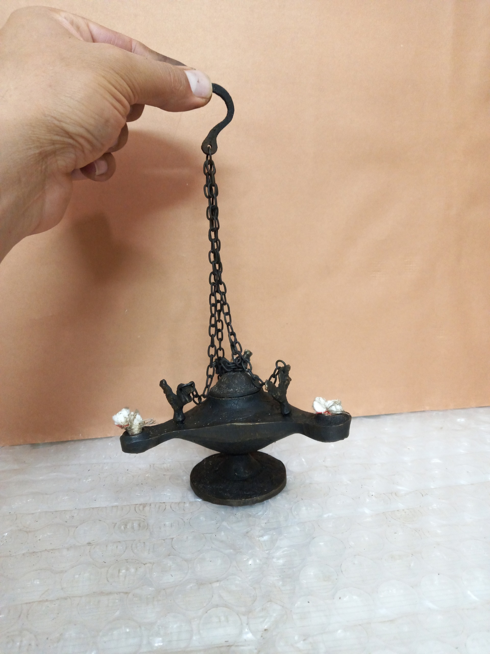 پیسوزبرنجی 3فیتیله آویزی