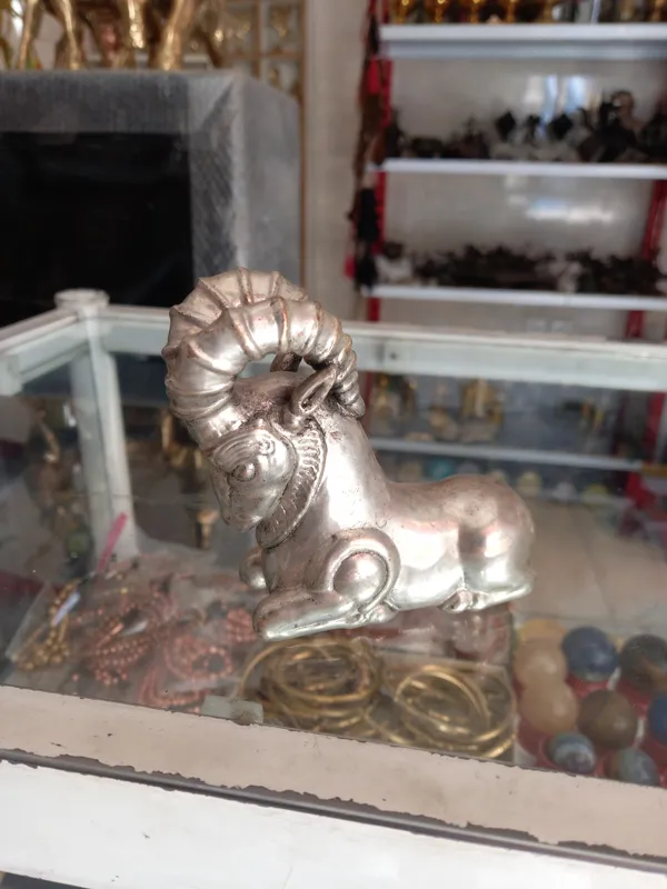 قوچ مسی ابکاری نقره ای