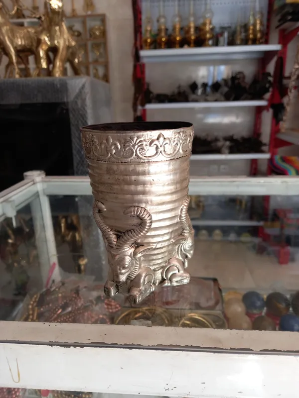 جام مسی نقش برجسته