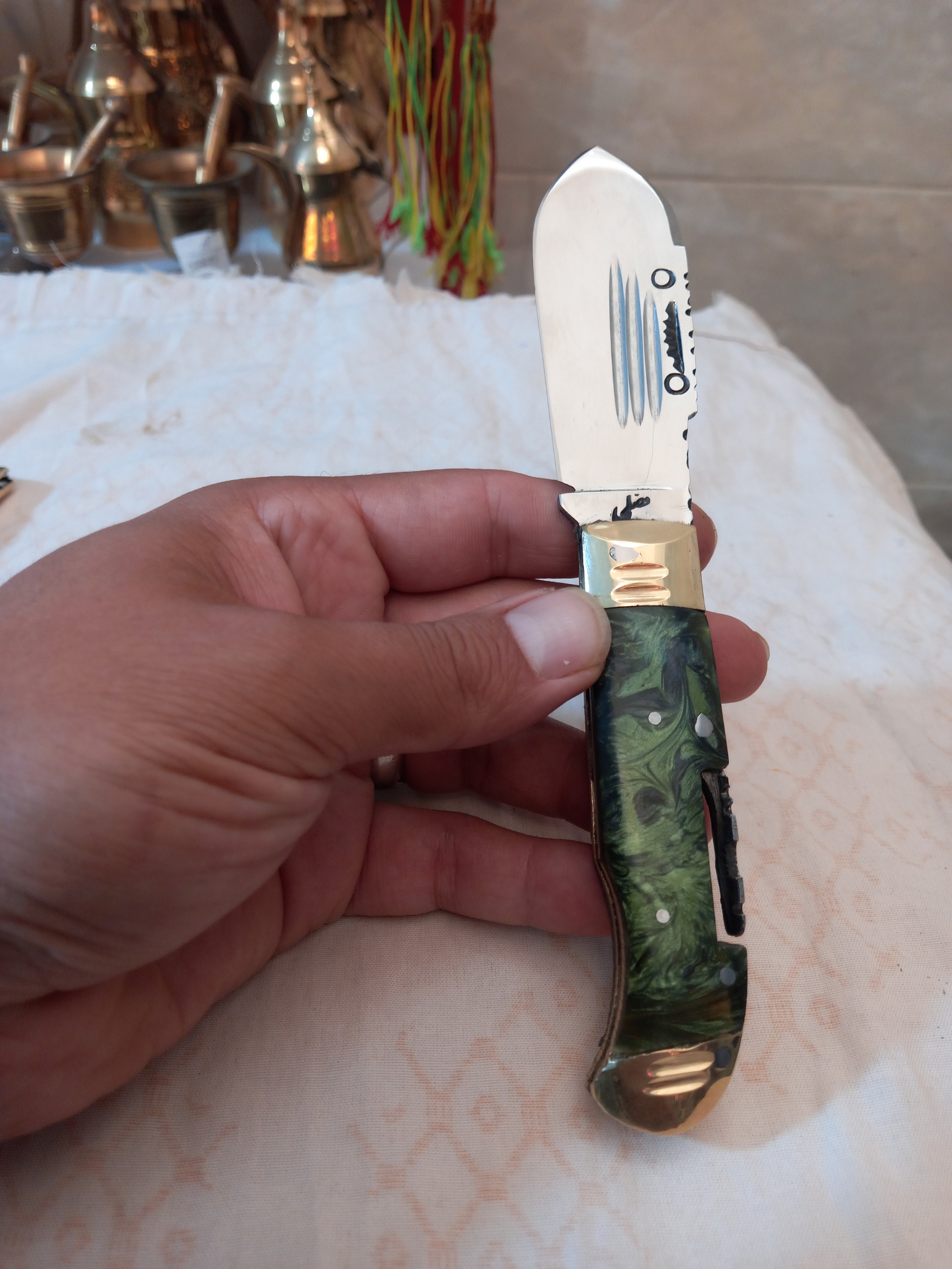 چاقو فضلی اپوکسی ضامن دار