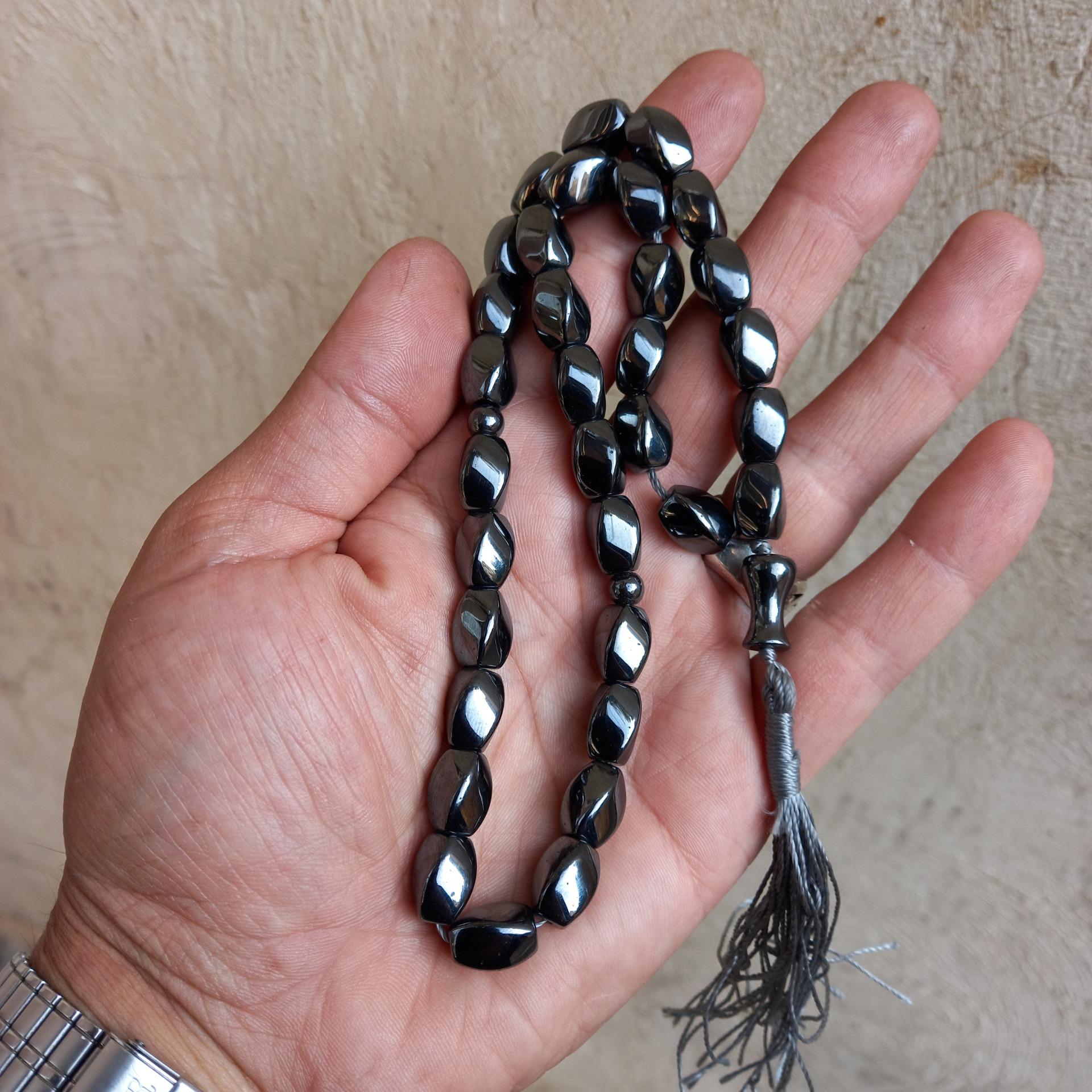 تسبیح سنگ حدید 33عددی