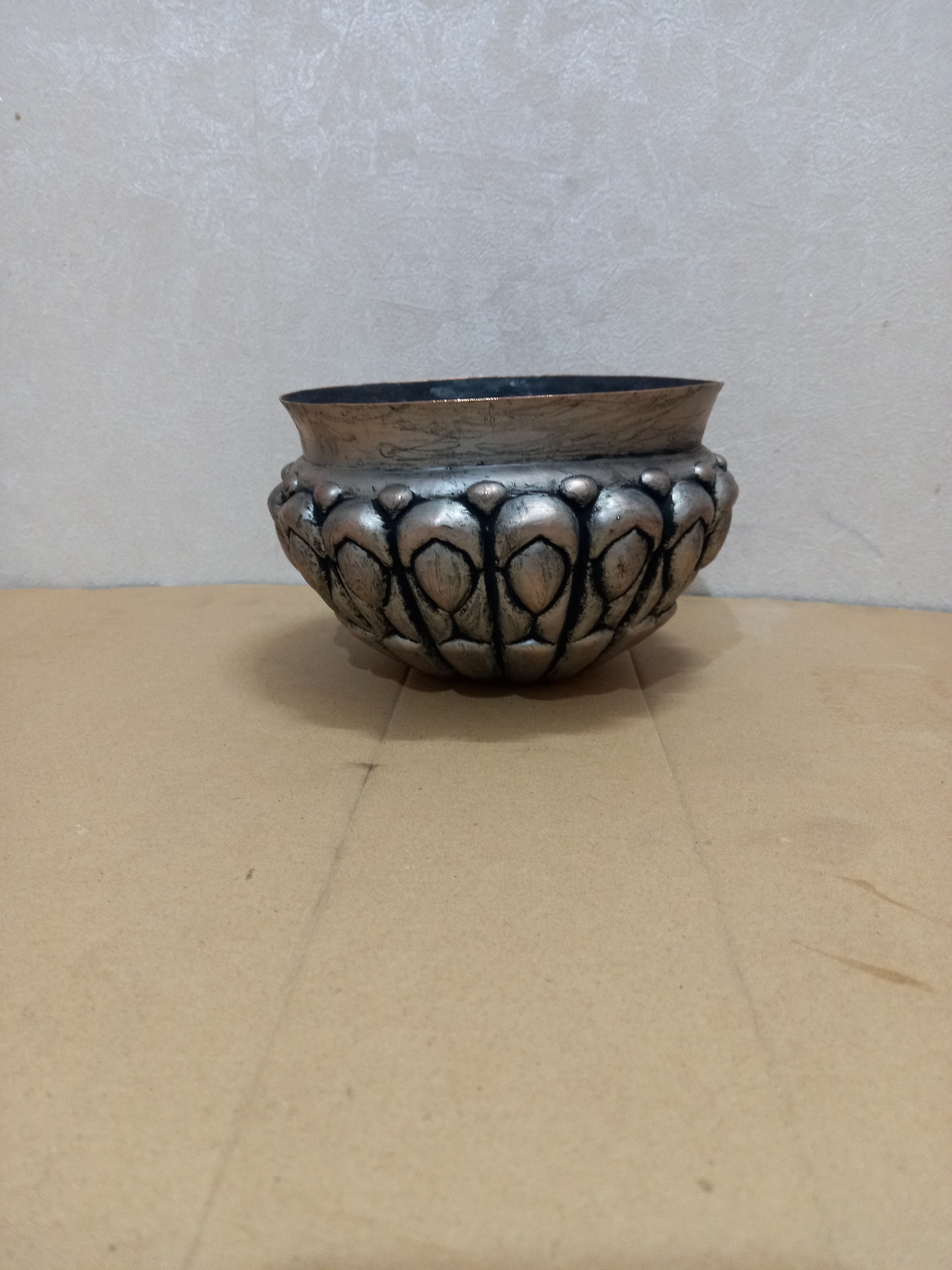 کاسه مسی طرح ساسانی