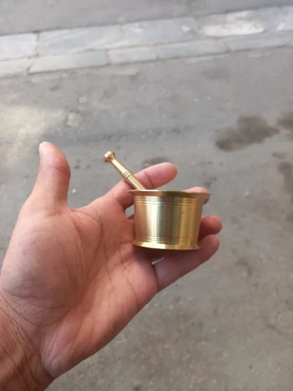 هاون برنجی کوچیک