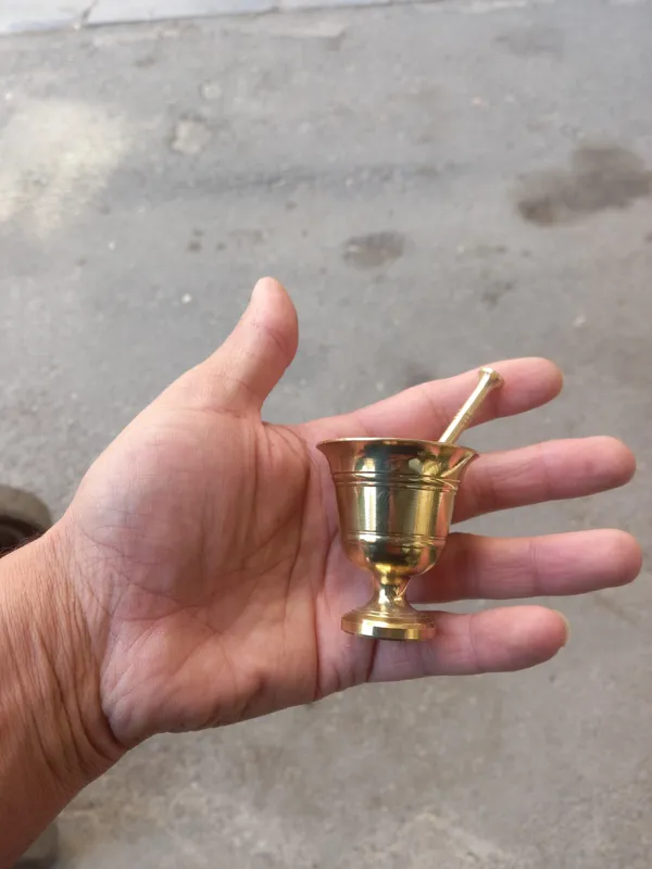 هاونگ برنجی کوچیک