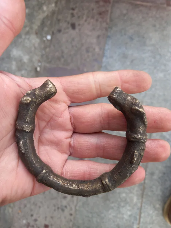 دستبند خلخال برنجی