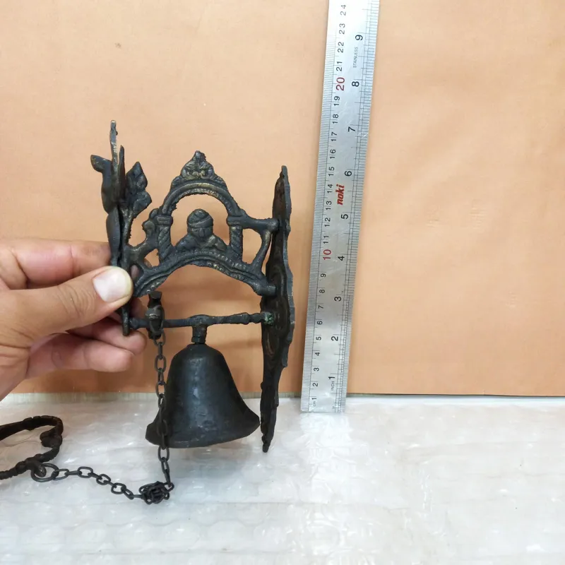 زنگوله دیواری برنجی