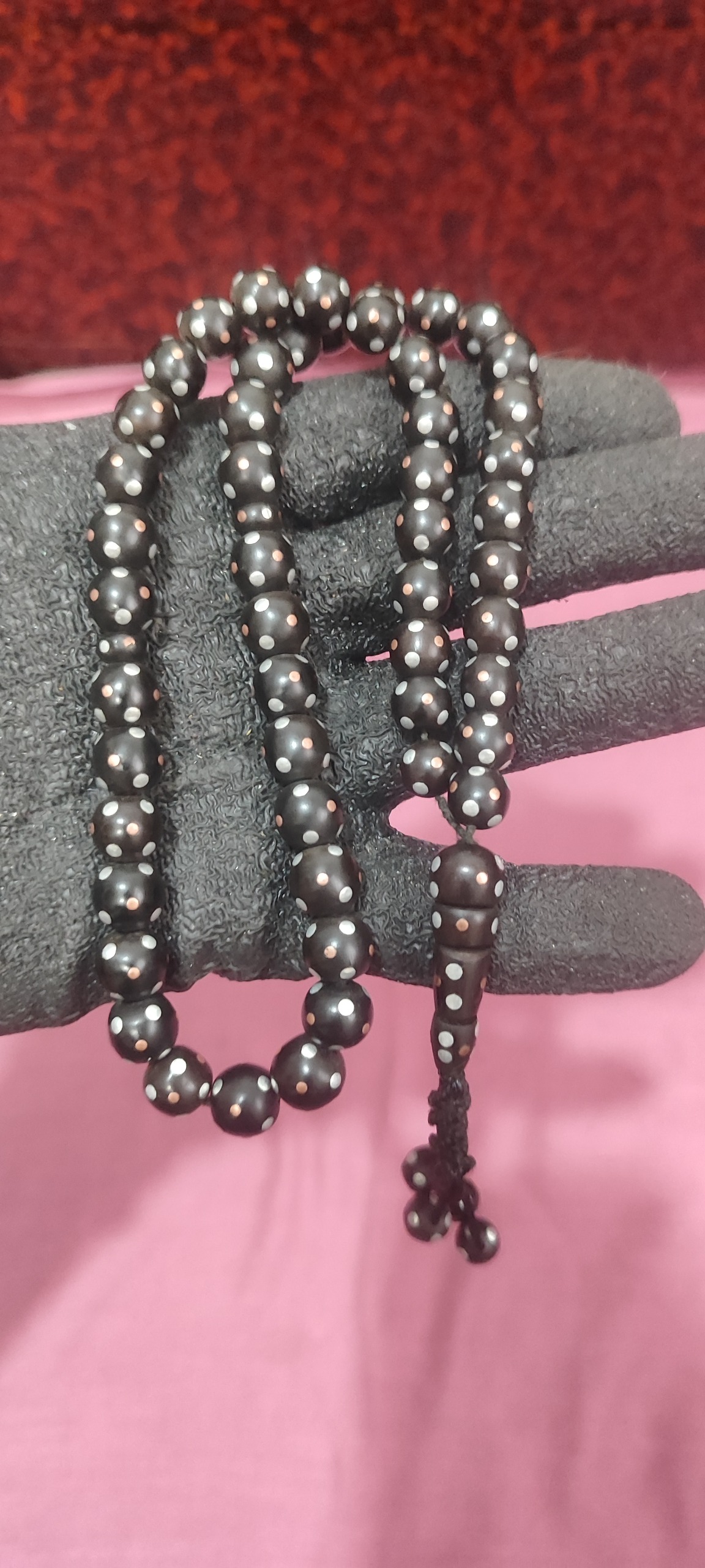 تسبیح خرما وحشی (داز)مس کوب