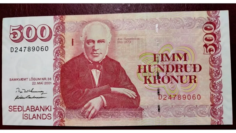 اسکناس بانکی ایسلند
