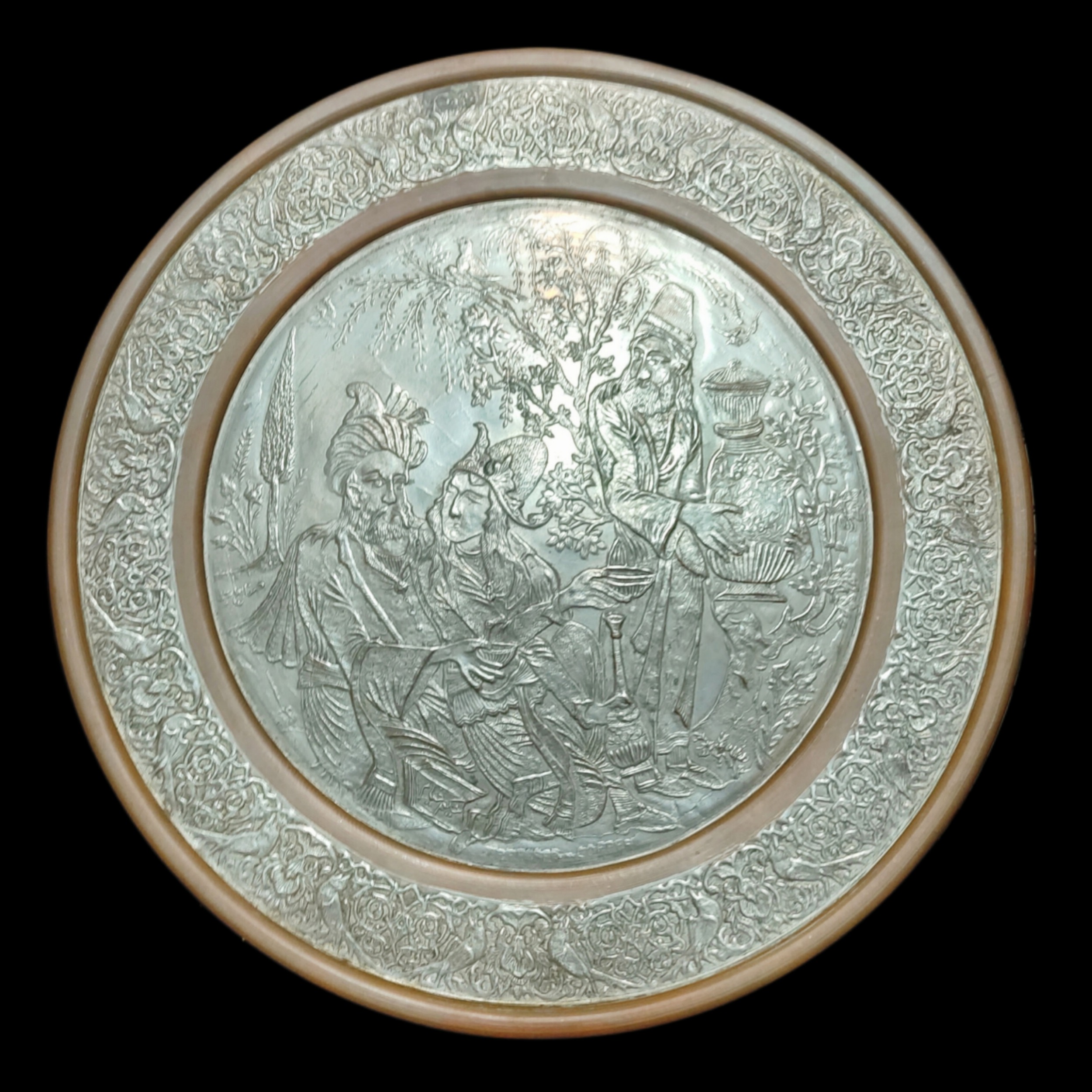 سینی قلمزنی مسی