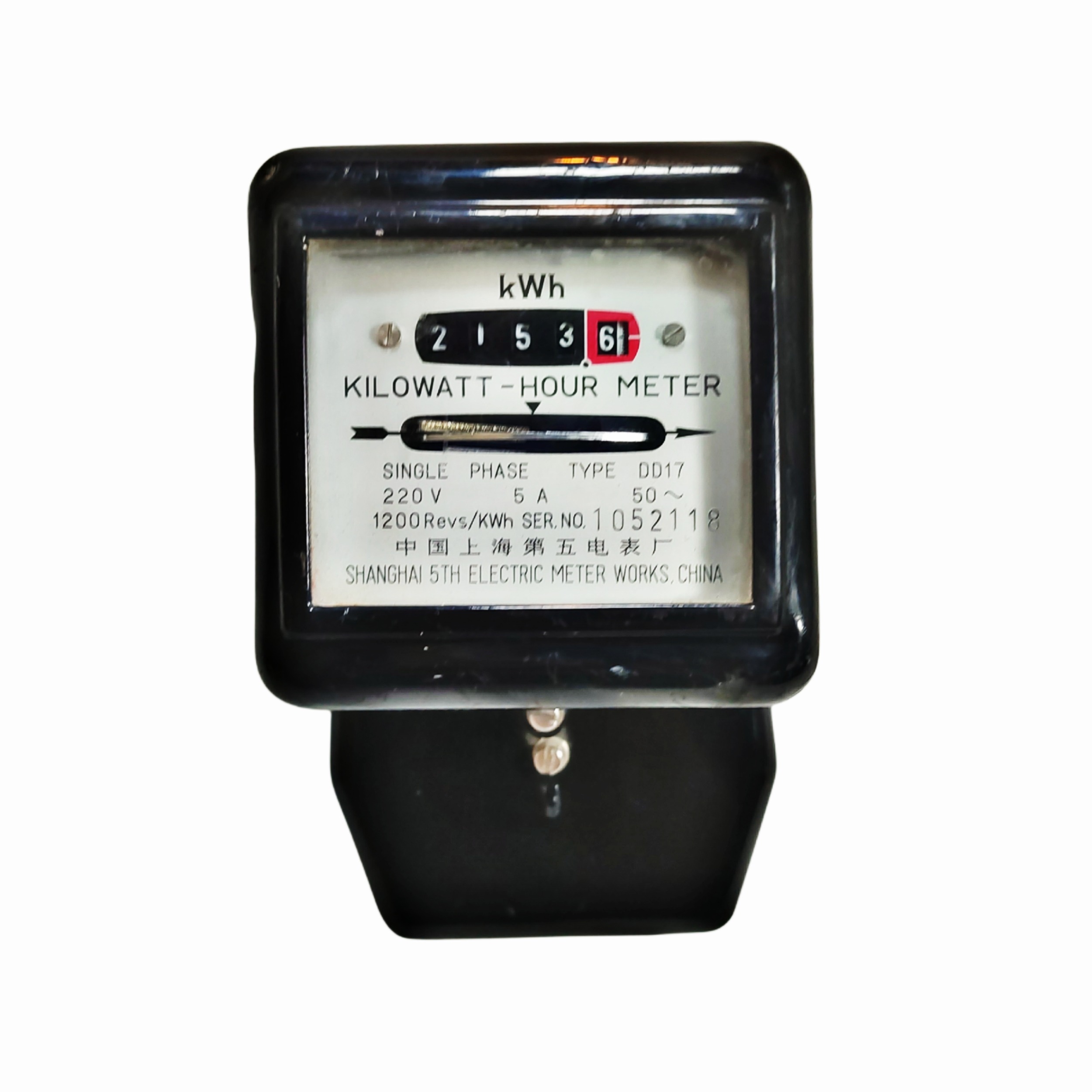 کنتور برق قدیمی عتیقه دکوری کلکسیونی کمیاب خاص