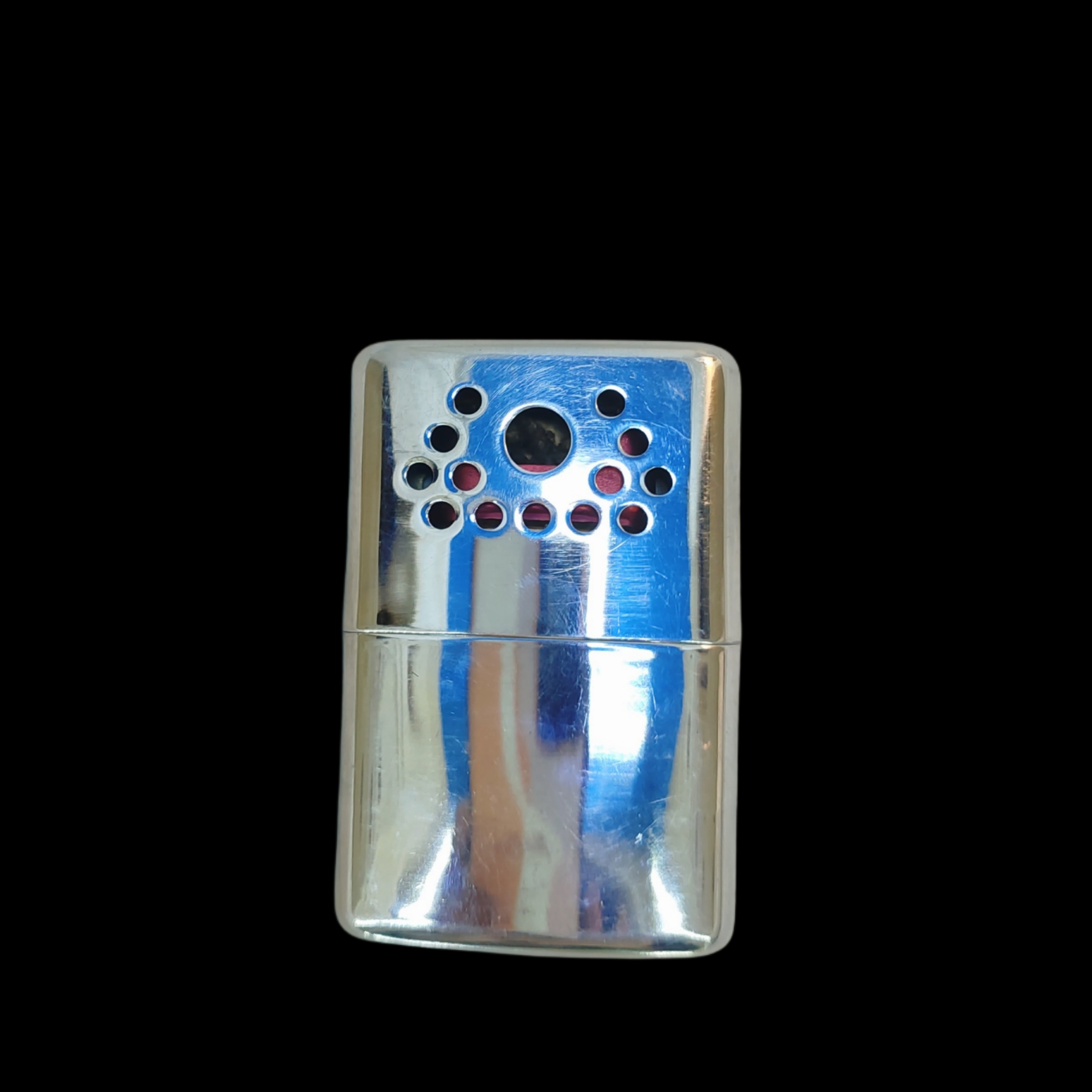 بخاری بنزینی گرمکن دست جیبی قدیمی عتیقه کلکسیونی