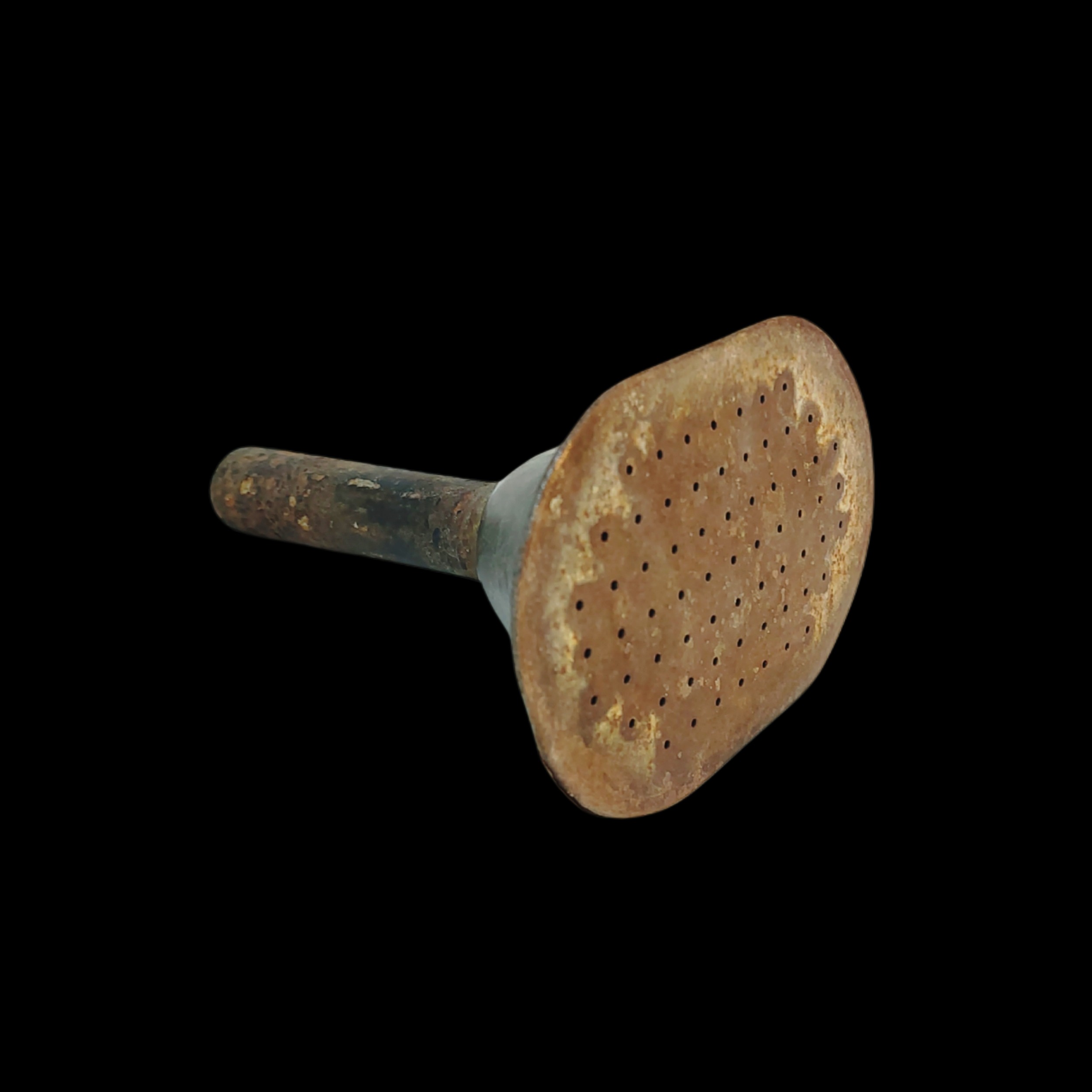 آبیاری چمن و گل سر شیلنگ قدیمی فلزی عتیقه دکوری