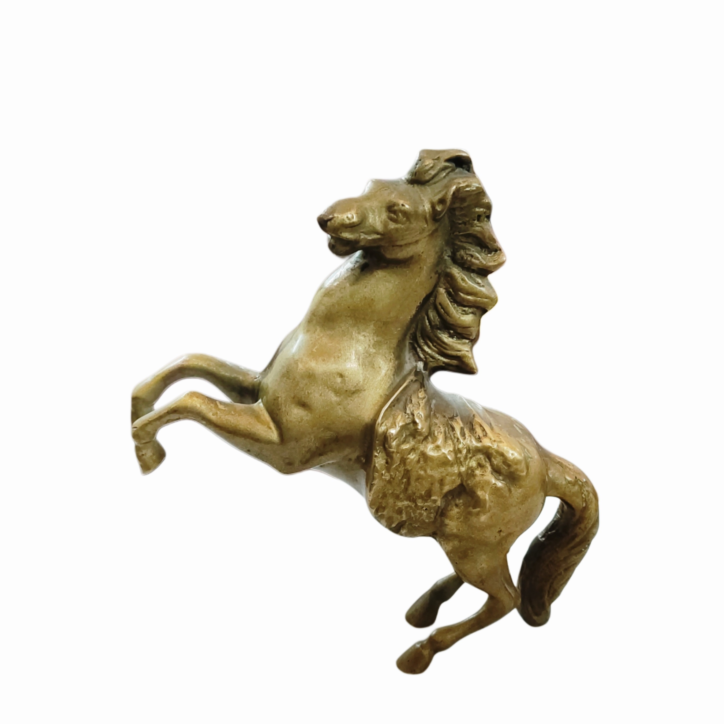 مجسمه اسب برنجی دکوری تندیس قدیمی جهیزیه