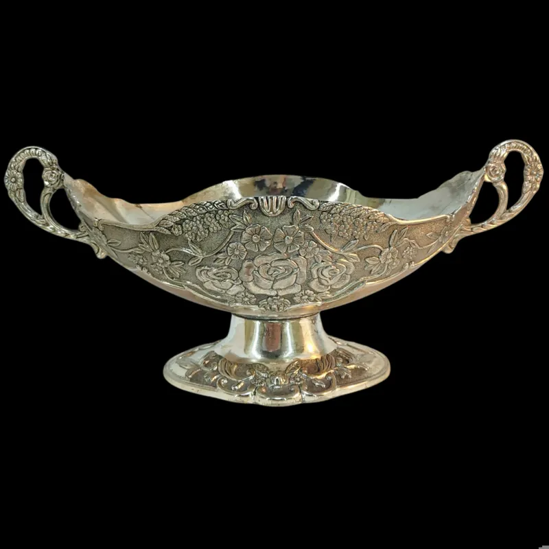 میوه خوری سیلور پیوتر شکلات آجیل قدیمی جهیزیه