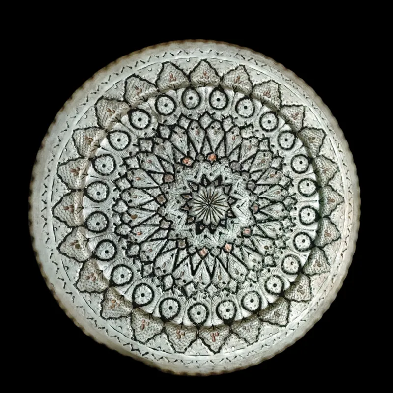 سینی قلمزنی مسی قلم زنی مس