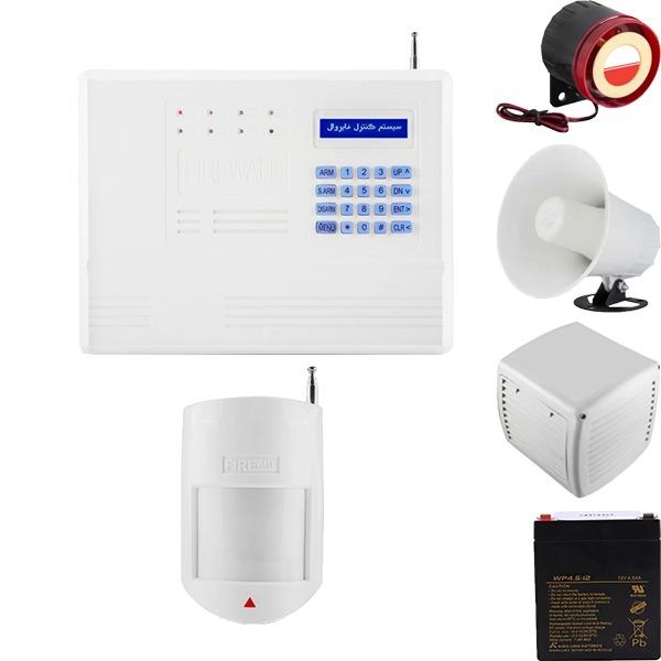 پکیج دزدگیر اماکن فایروال مدل F9 کد 115