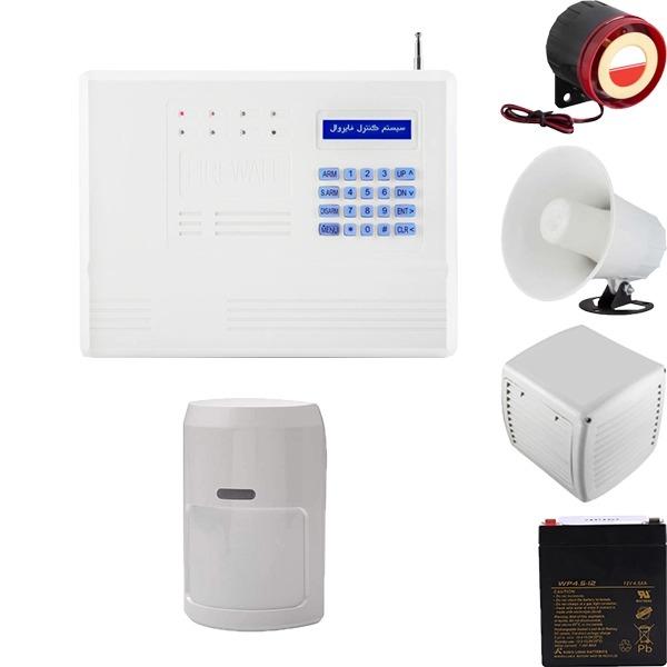پکیج دزدگیر اماکن فایروال مدل F9 کد 118