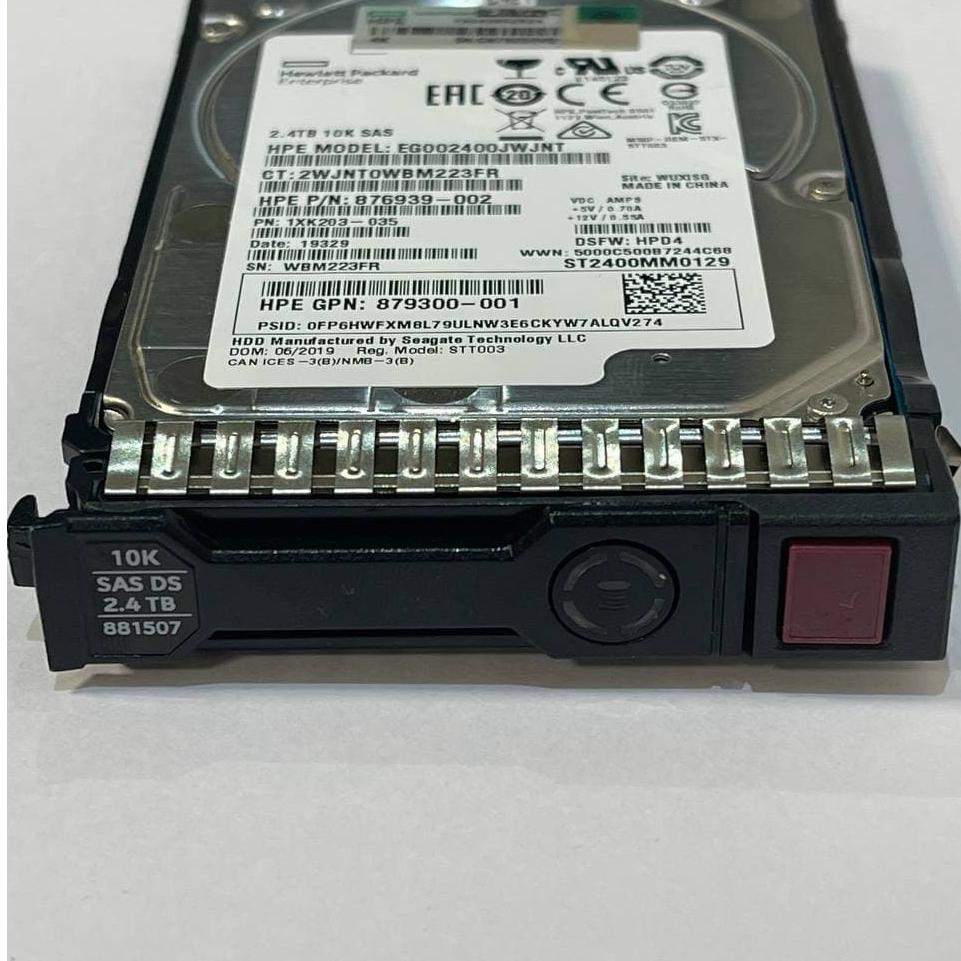 HP 2.4TB SAS 12G 10K SFF